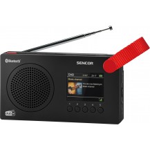 Mini radio cyfrowe przenośne Sencor SRD 7757B 2000 mAh