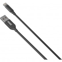 Kabel Yenkee YCU 612 BK1m iPhone Lightning 8-pin USB MFI pleciony