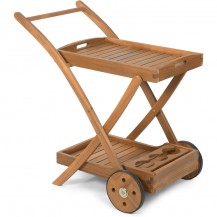 Wózek do serwowania drewniany FIELDMANN FDZN 4050-T