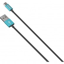 Kabel USB / Micro 2m Niebieski Yenkee YCU 221 BBE