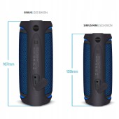 Głośnik Bluetooth NFC Wodoodporny IPX6 Sencor 25 W SSS 6400N SIRIUS BLUE