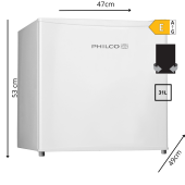 Mała zamrażarka 31L Philco PSF 31E 53cm.png