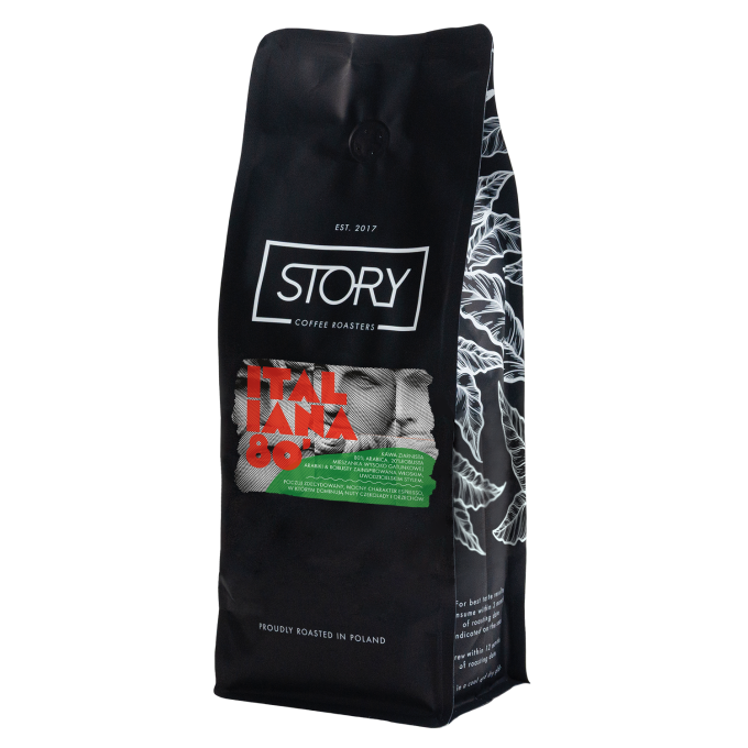 Kawa ziarnista Story Coffee Italiana 80 Blend 80/20 1kg