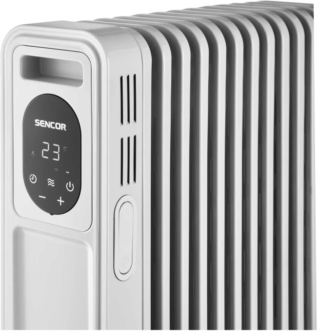 Grzejnik olejowy Sencor 2500 W  13 żeber FLAT SHAPE  Cyfrowy panel i pilot  Tryb ECO  Timer 24h  Bezpieczny i cichy (8).jpg