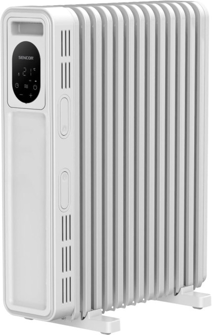 Grzejnik olejowy Sencor 2500 W  13 żeber FLAT SHAPE  Cyfrowy panel i pilot  Tryb ECO  Timer 24h  Bezpieczny i cichy (6).jpg