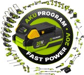 FIELDMANN FZN 70101-0 20V | Nożyce akumulatorowe z wymiennymi listwami tnącymi