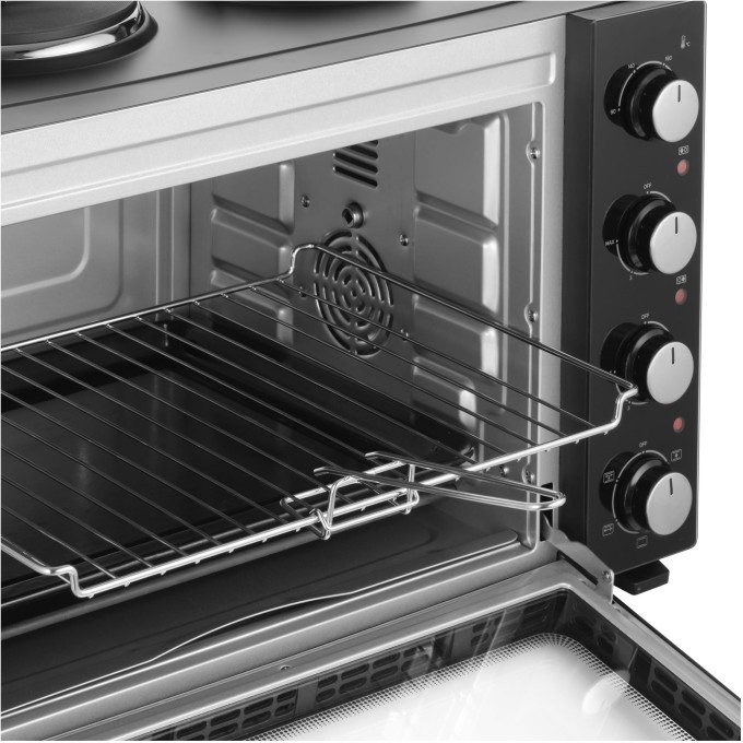 Piekarnik elektryczny z płytą grzejną Sencor SEO 4800BK 48L 3500W mini kuchnia