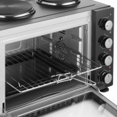 Piekarnik elektryczny z płytą elektryczną Sencor SEO 3500BK