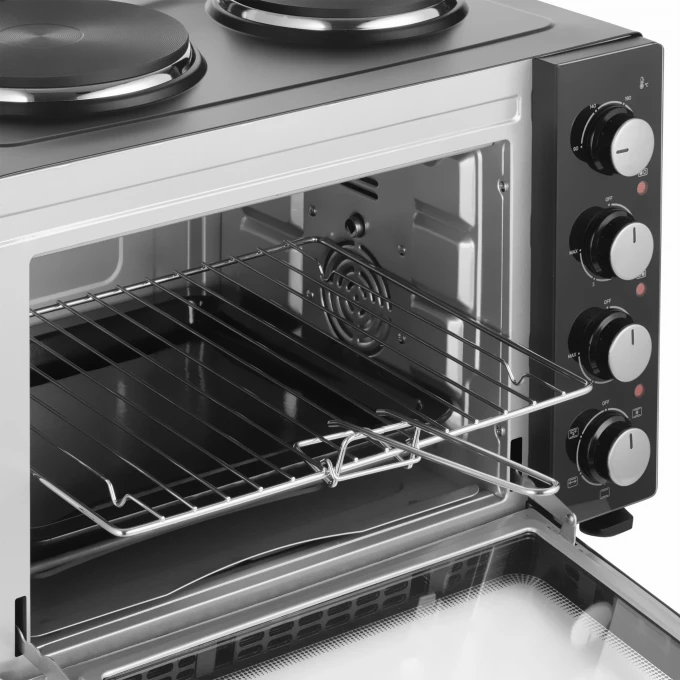 Piekarnik elektryczny z płytą elektryczną Sencor SEO 3500BK