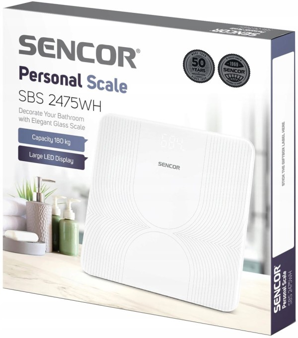 Waga-Łazienkowa-Szklana-Biała-Do-180kg-Sencor-SBS-2475WH.jpg